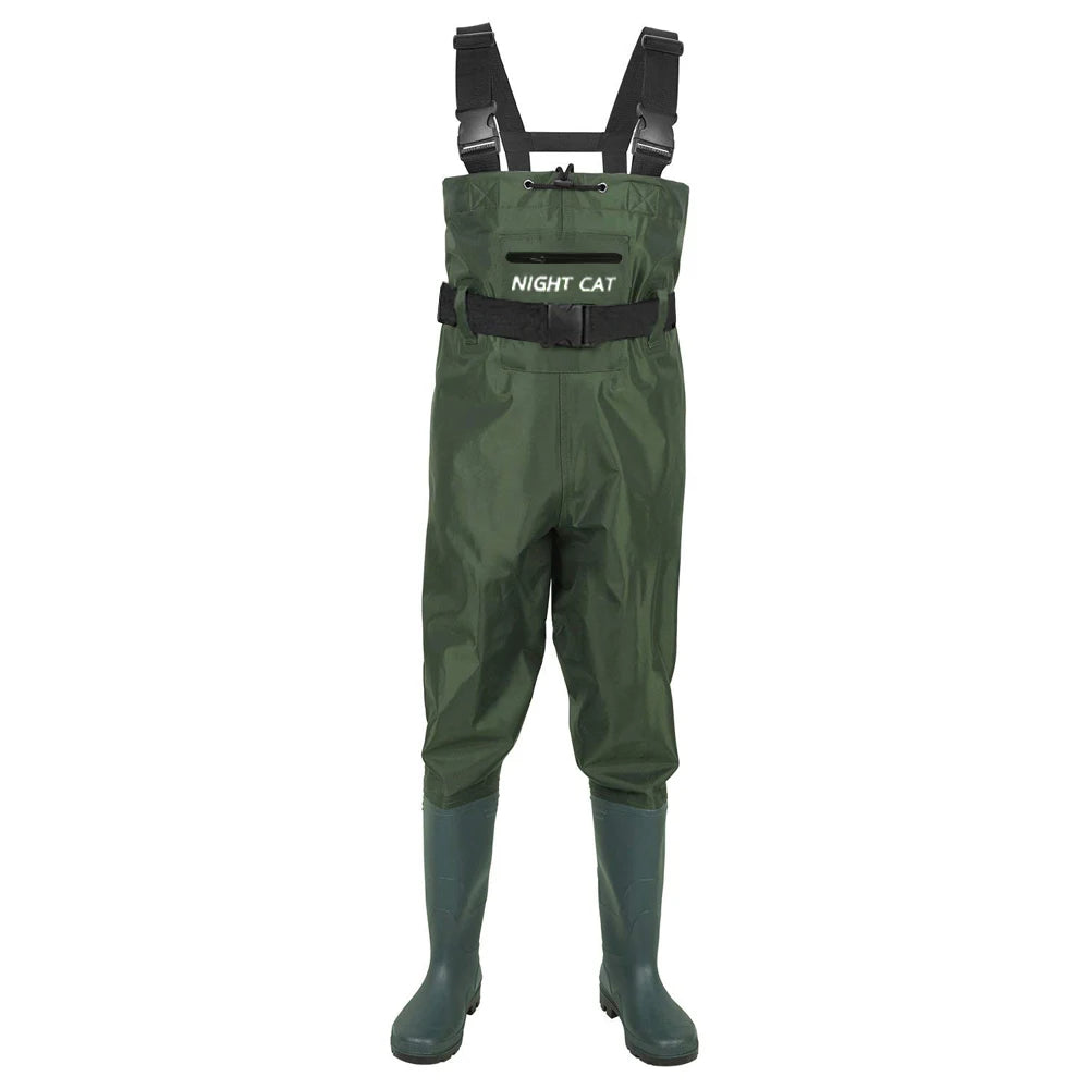 Night Cat Waterproof Chest Waders With Boots Fishing Hunting