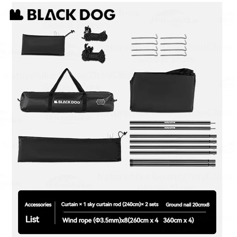 Naturehike Waterproof Ultralight Camping Sun Shelter Canopy