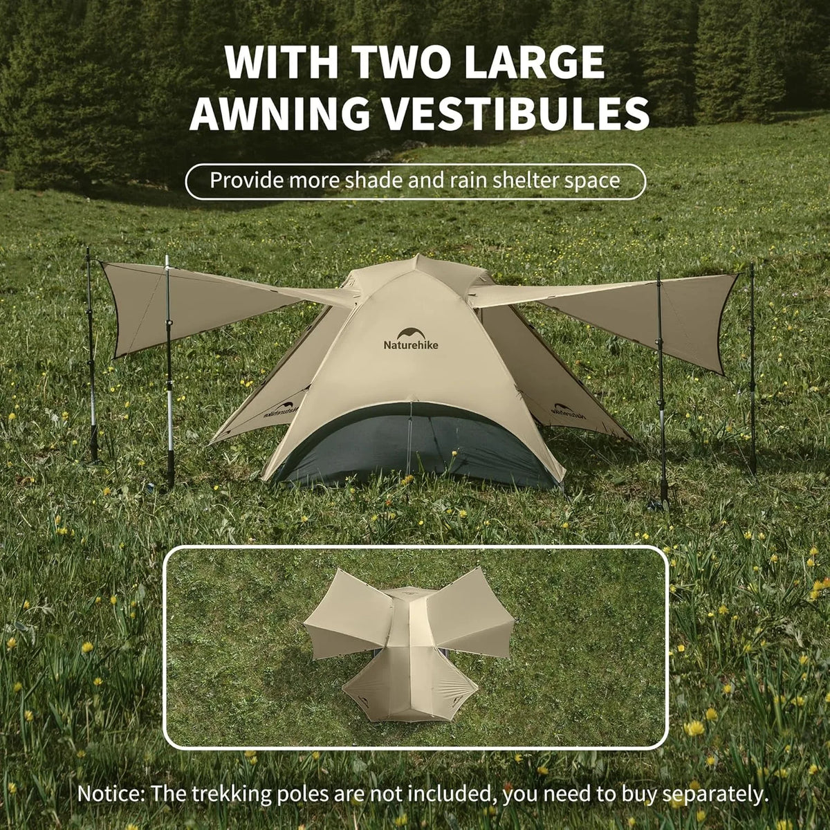 Naturehike Star River UL Ultralight Backpacking Tent for Two