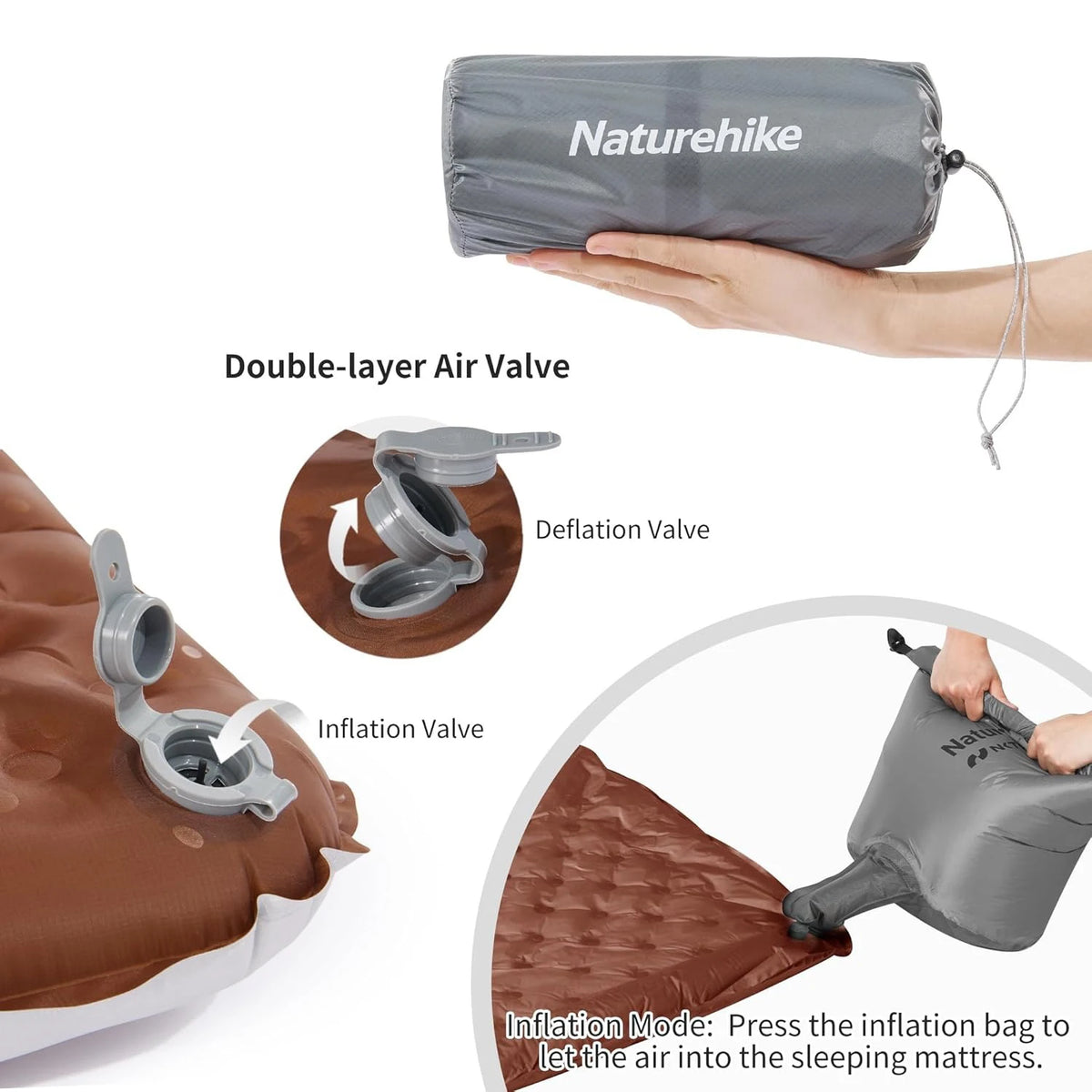 Naturehike Ultralight Inflatable Camping Sleeping Pad