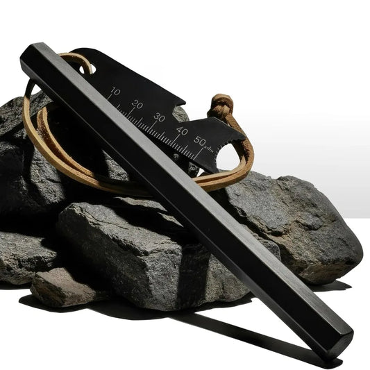 Waterproof Magnesium Fire Starter Kit for Camping and Hiking