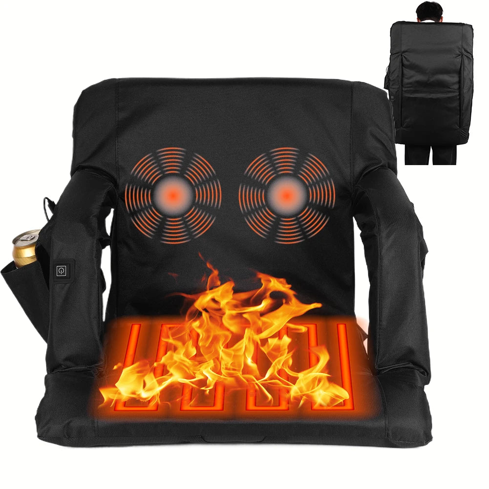 Heated Stadium Seat Mat With Three Speed Temperature Control