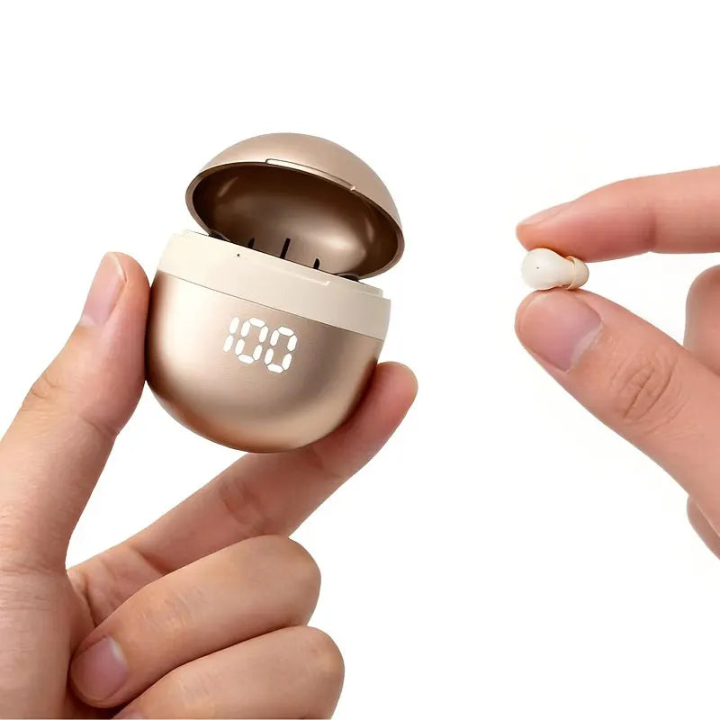 SHUKE Wireless Bluetooth Sleep Earbuds With Noise Cancellation