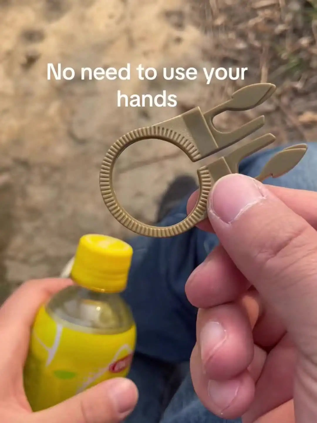 Outdoor Nylon Water Bottle Carabiner Hook Set