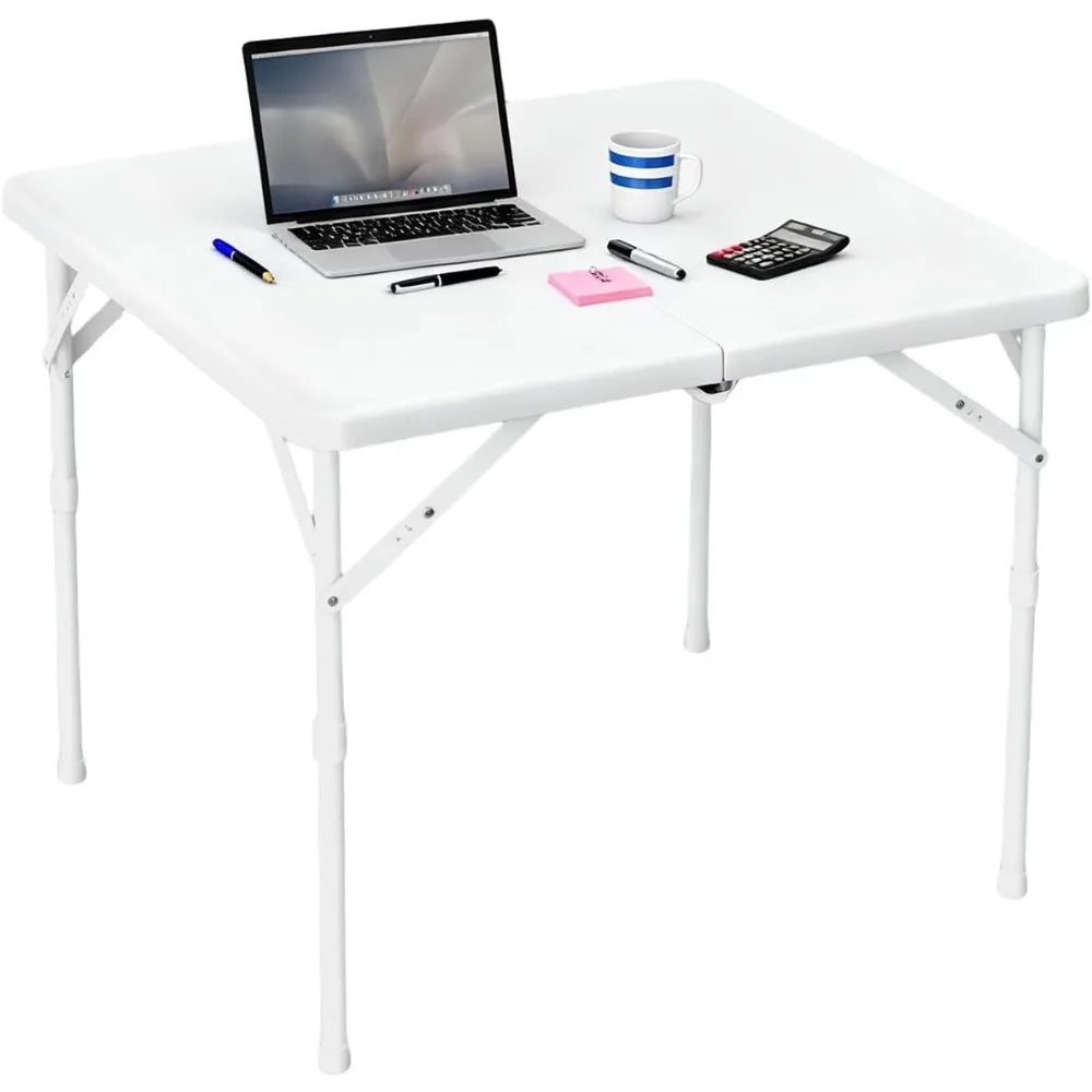 Garvee Portable Folding Table With Carrying Handle for Outdoor Use
