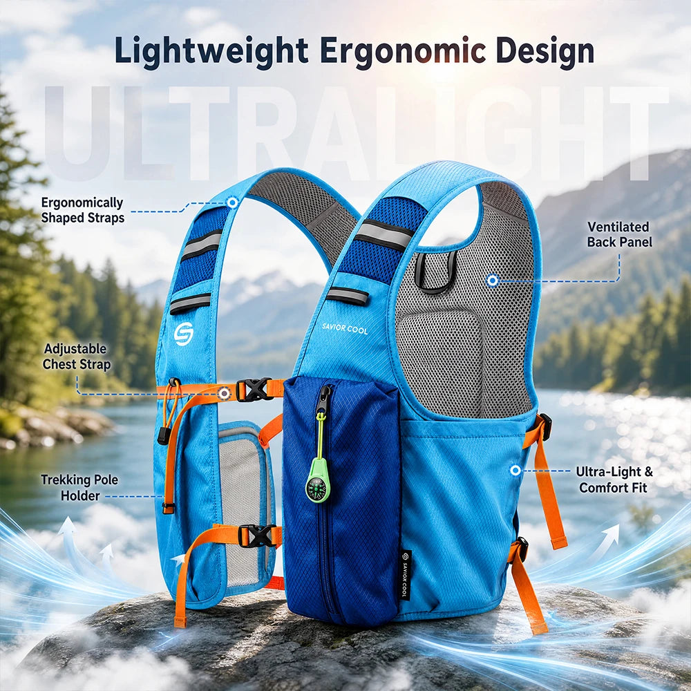 Savior Tactical Cooling Vest With Refrigeration Technology