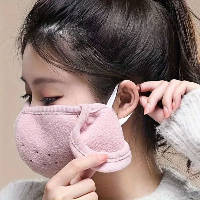 Windproof Fleece Face Mask for Motorcycle and Bicycle Riding