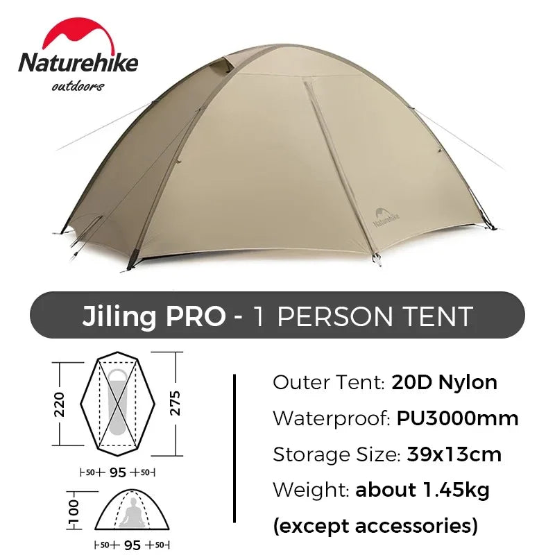 Naturehike Giling UL PRO Ultralight Waterproof Backpacking Tent