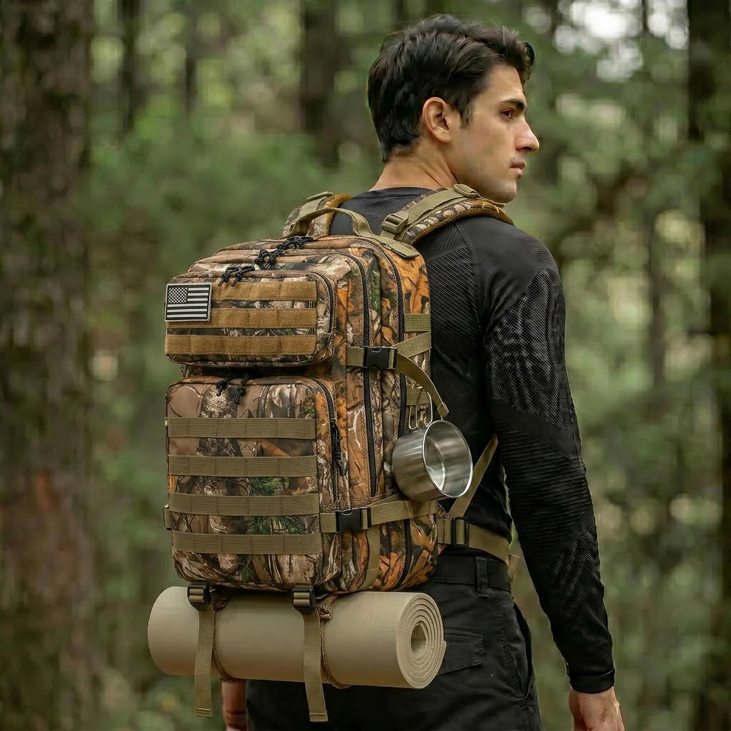 ReFire Gear Tactical Backpack With Molle Storage Pockets