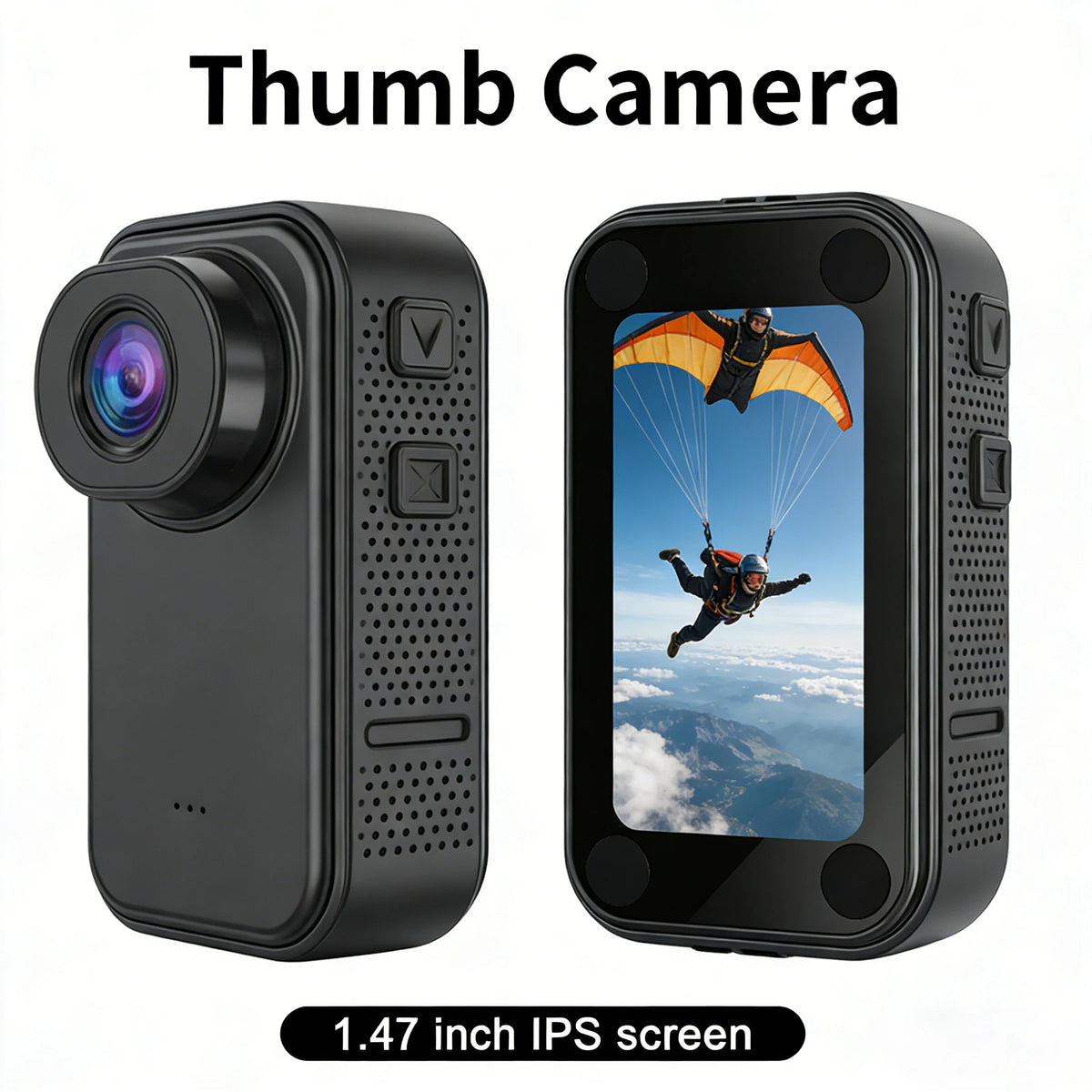 1080p Kids Action Camera With Memory Card