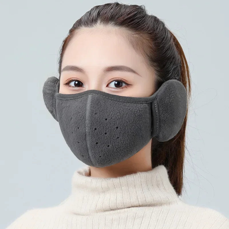 Windproof Fleece Face Mask for Motorcycle and Bicycle Riding