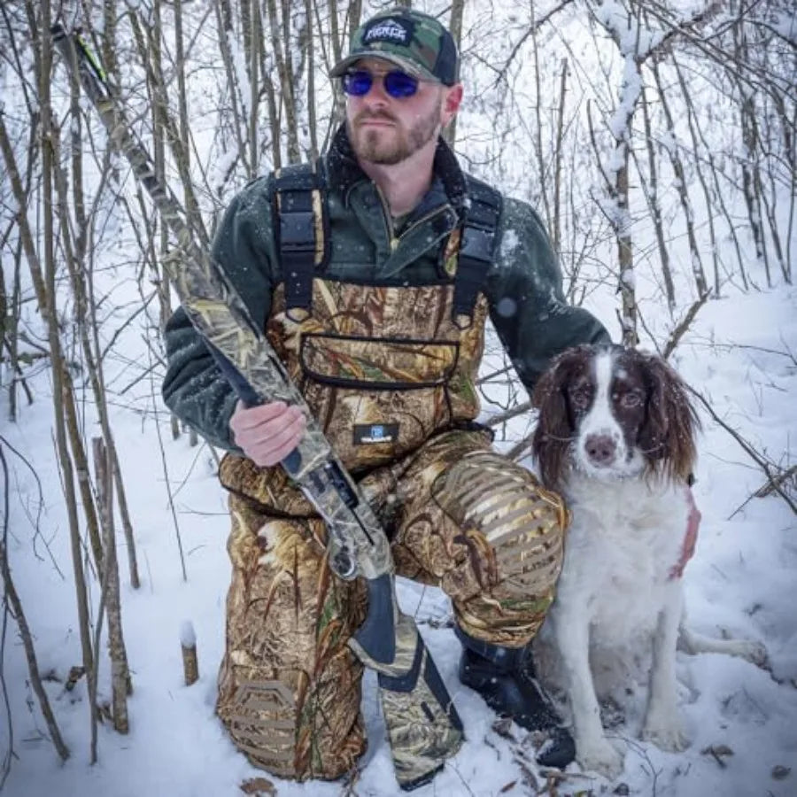 Waterproof Neoprene Chest Waders With Boots For Fishing And Hunting