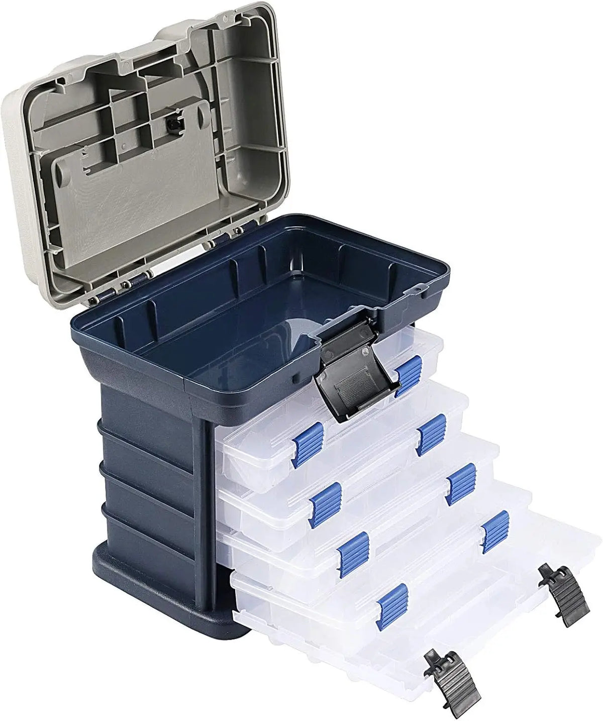 Zoe Fishing Tackle Box Kit With Pliers And Lures
