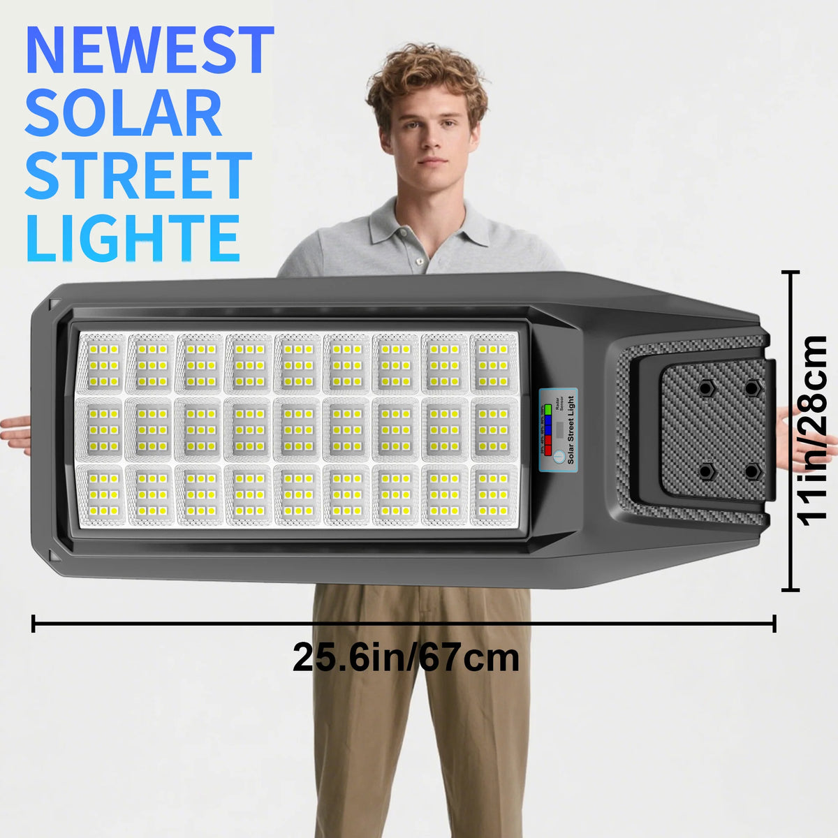 IP65 Waterproof Solar Flood Light With Motion Sensor And Remote Control