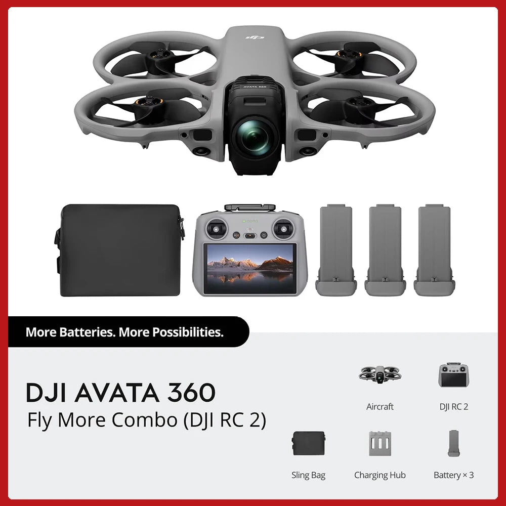 DJI Avata 360 Camera Drone With 8K Video Recording