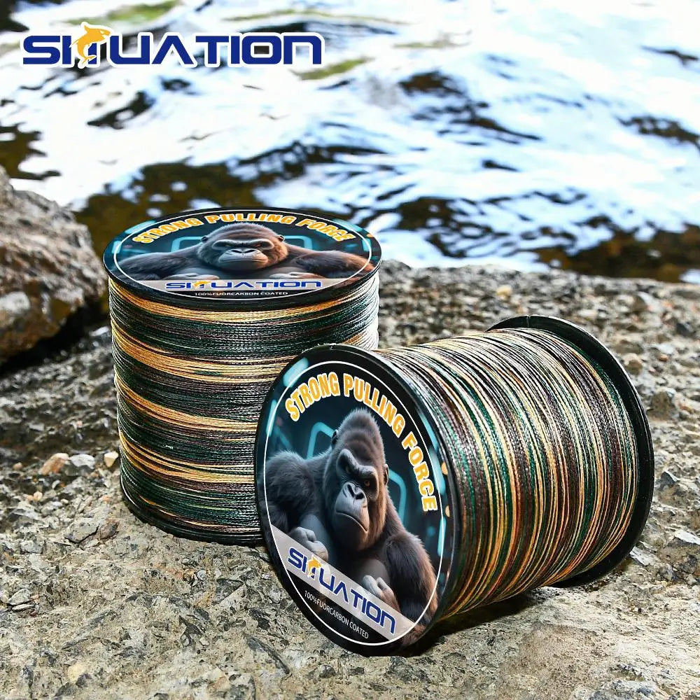 High Visibility Braided Fishing Line With Strong Tensile Strength