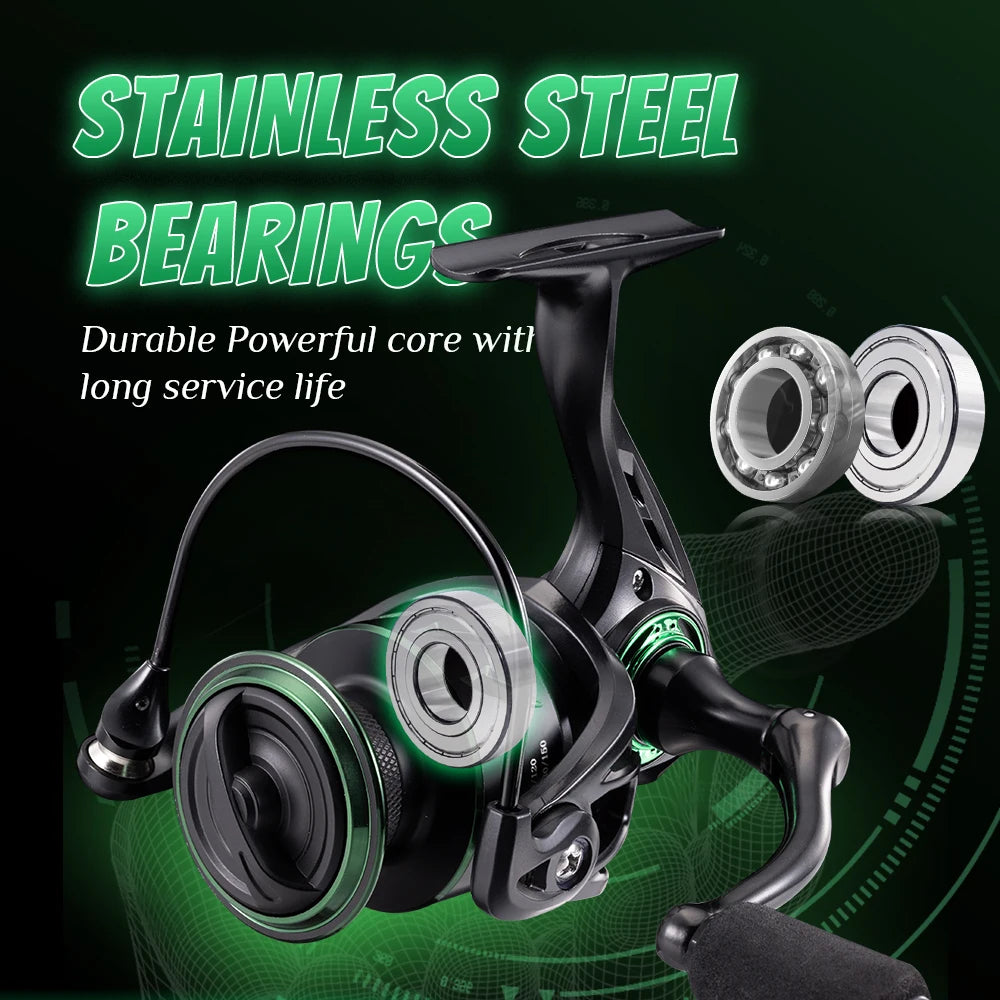 Rooblinos RF Saltwater Spinning Fishing Reel