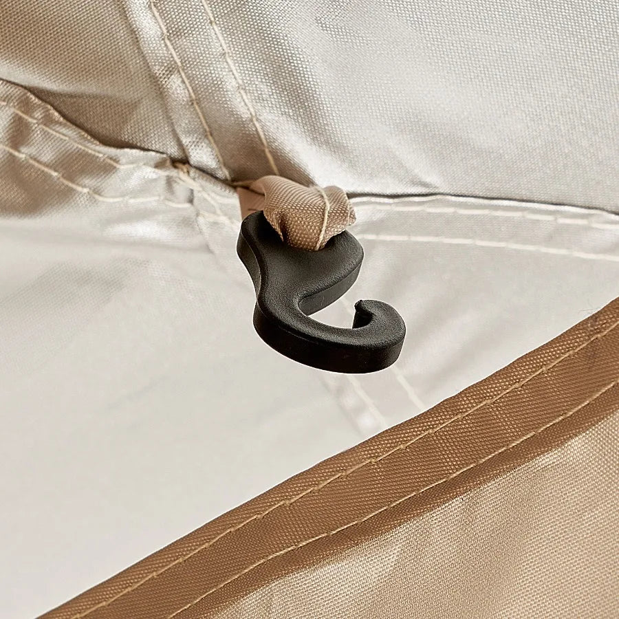 Portable Camping Shower Tent With Changing Room And Carry Bag