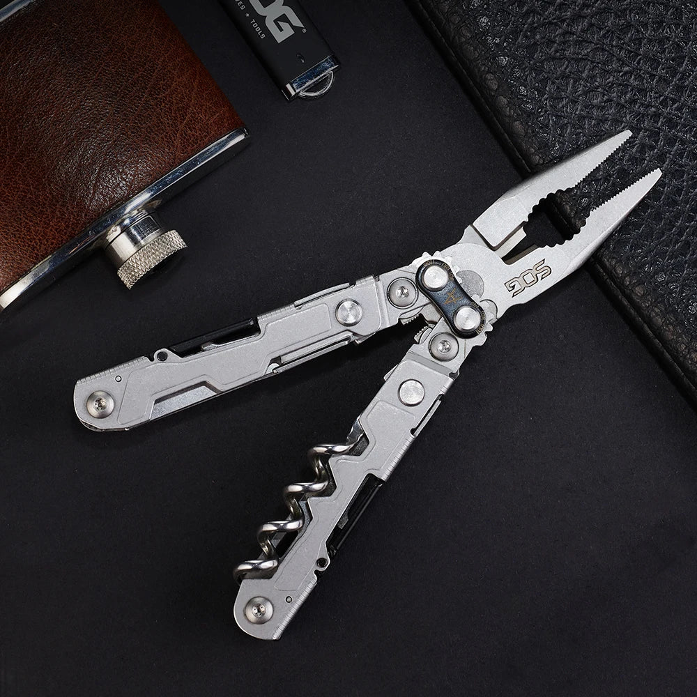 SOG PowerLitre Multifunctional Pocket Tool For Camping and Travel