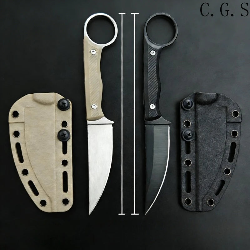 Speedgoat Fixed Blade Outdoor Survival Knife With Kydex Sheath