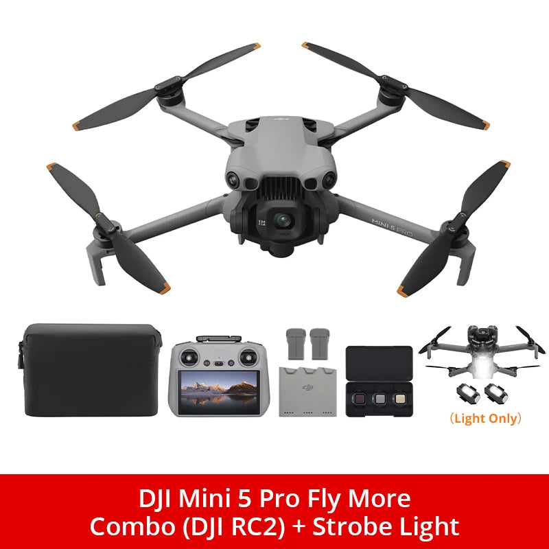 DJI Mini 5 Pro Camera Drone With 4K Video Tracking