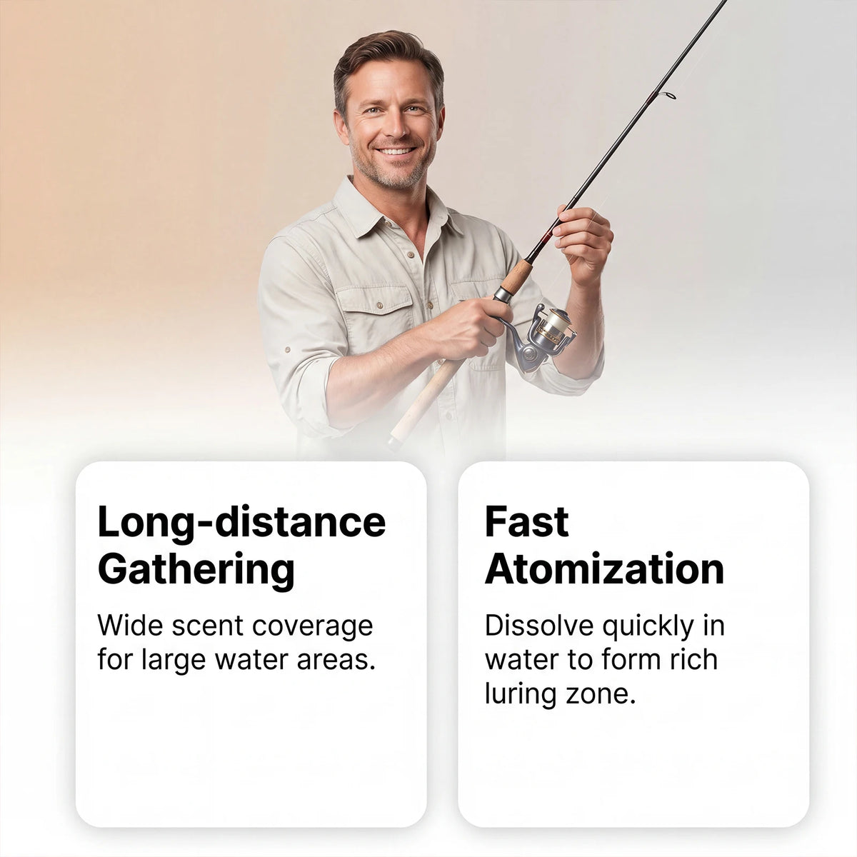 Freshwater Fishing Bait Attractant With Strong Fish Luring Scent