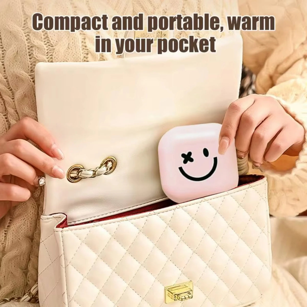 Portable Rechargeable Hand Warmer Pocket Heater USB
