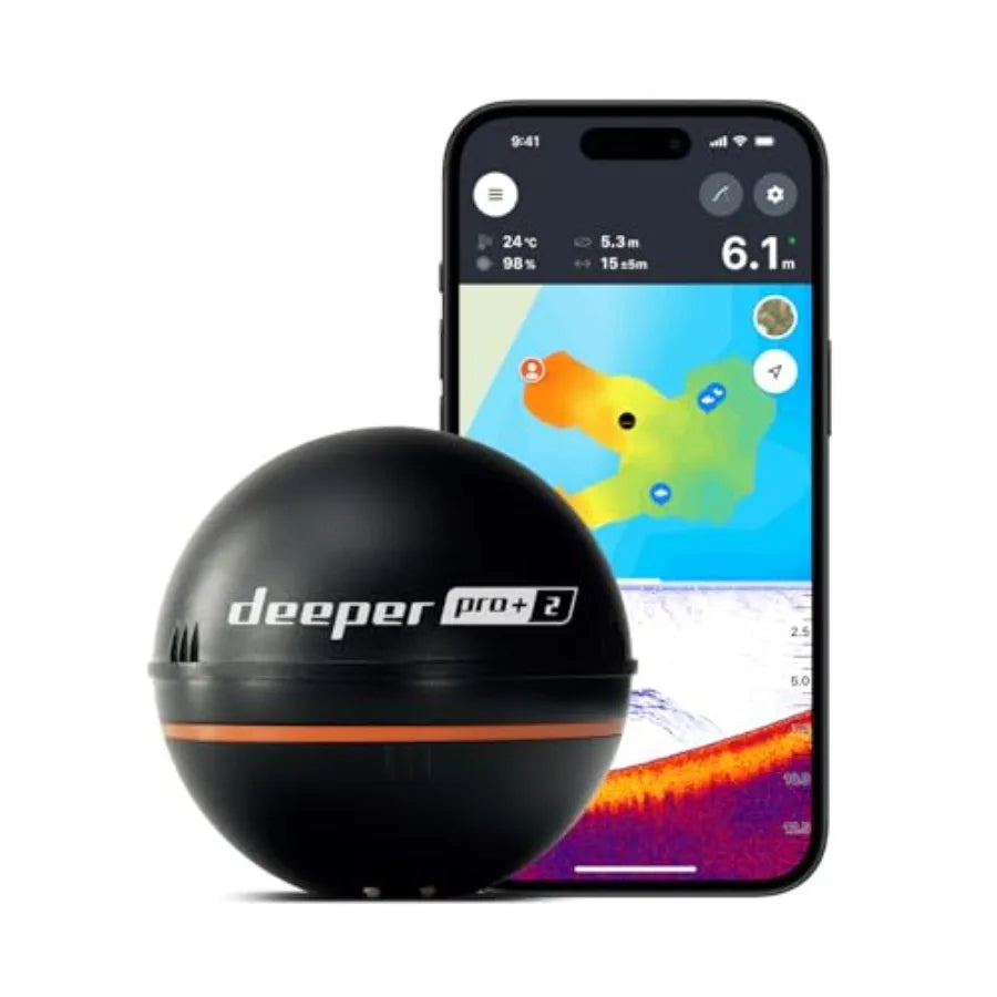 Portable Fish Finder With Sonar GPS And Castable Design