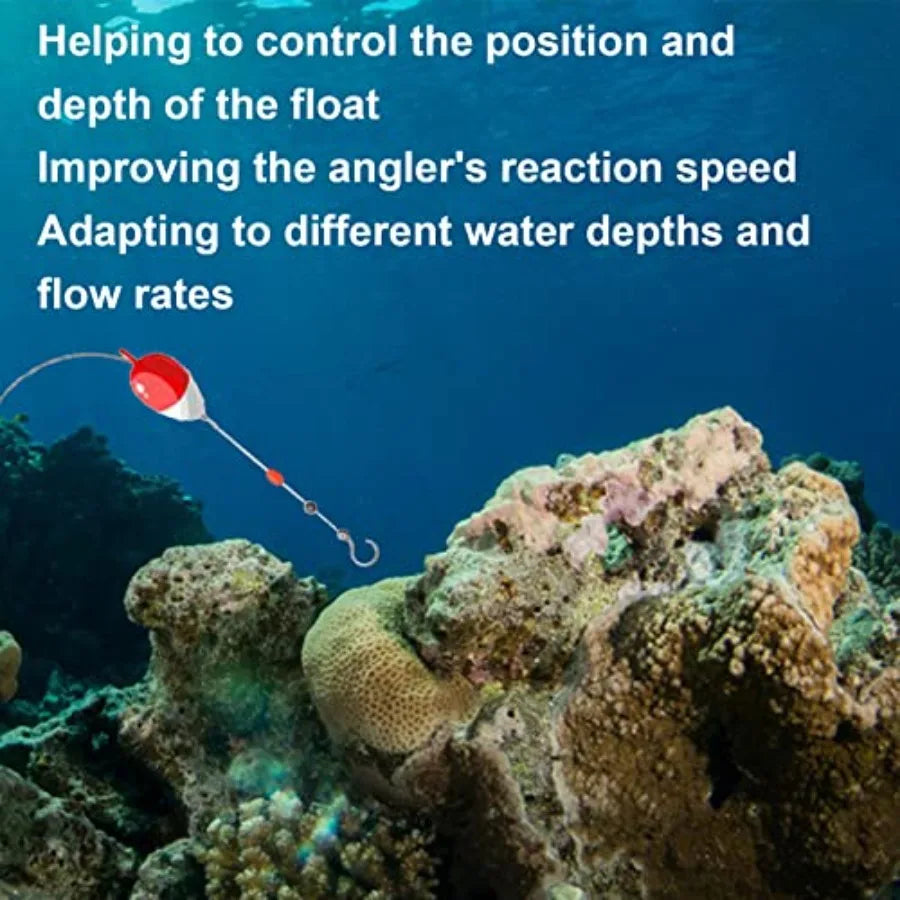 Fishing Bobber Beads and Line Stoppers for Rigging