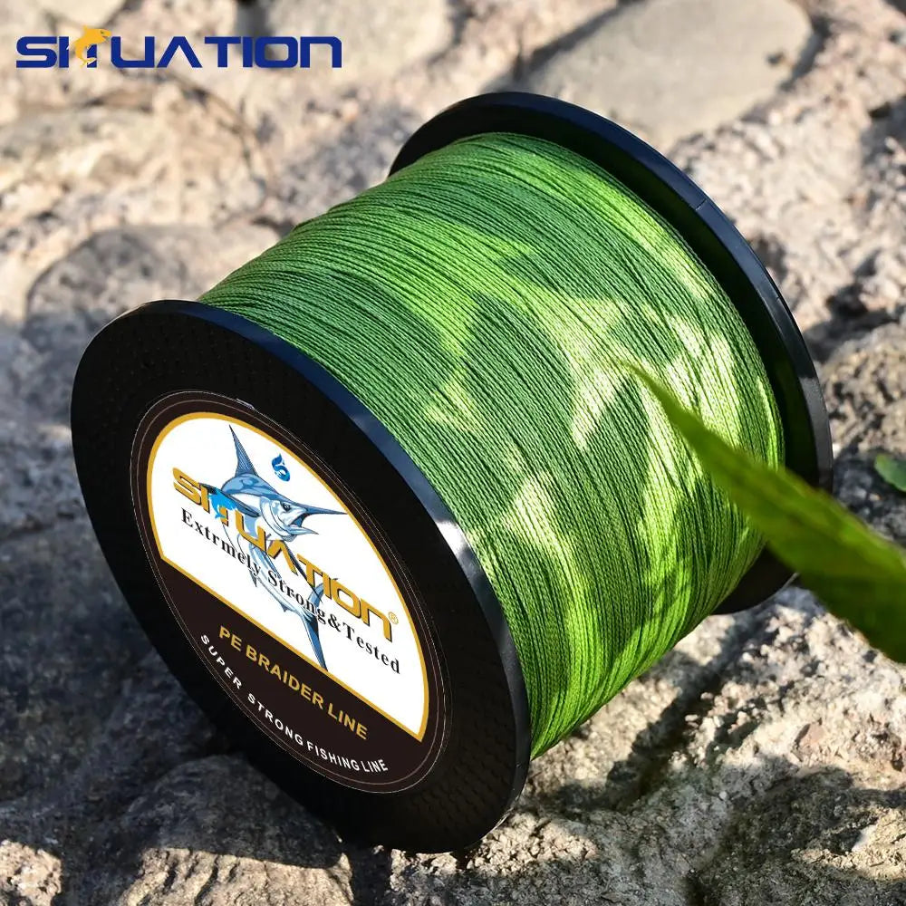 Ultra Strong Braided Fishing Line For Long Casting