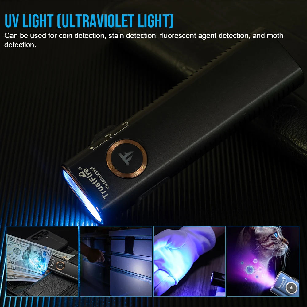 TrustFire MINIX3 Rechargeable Four In One EDC Flashlight