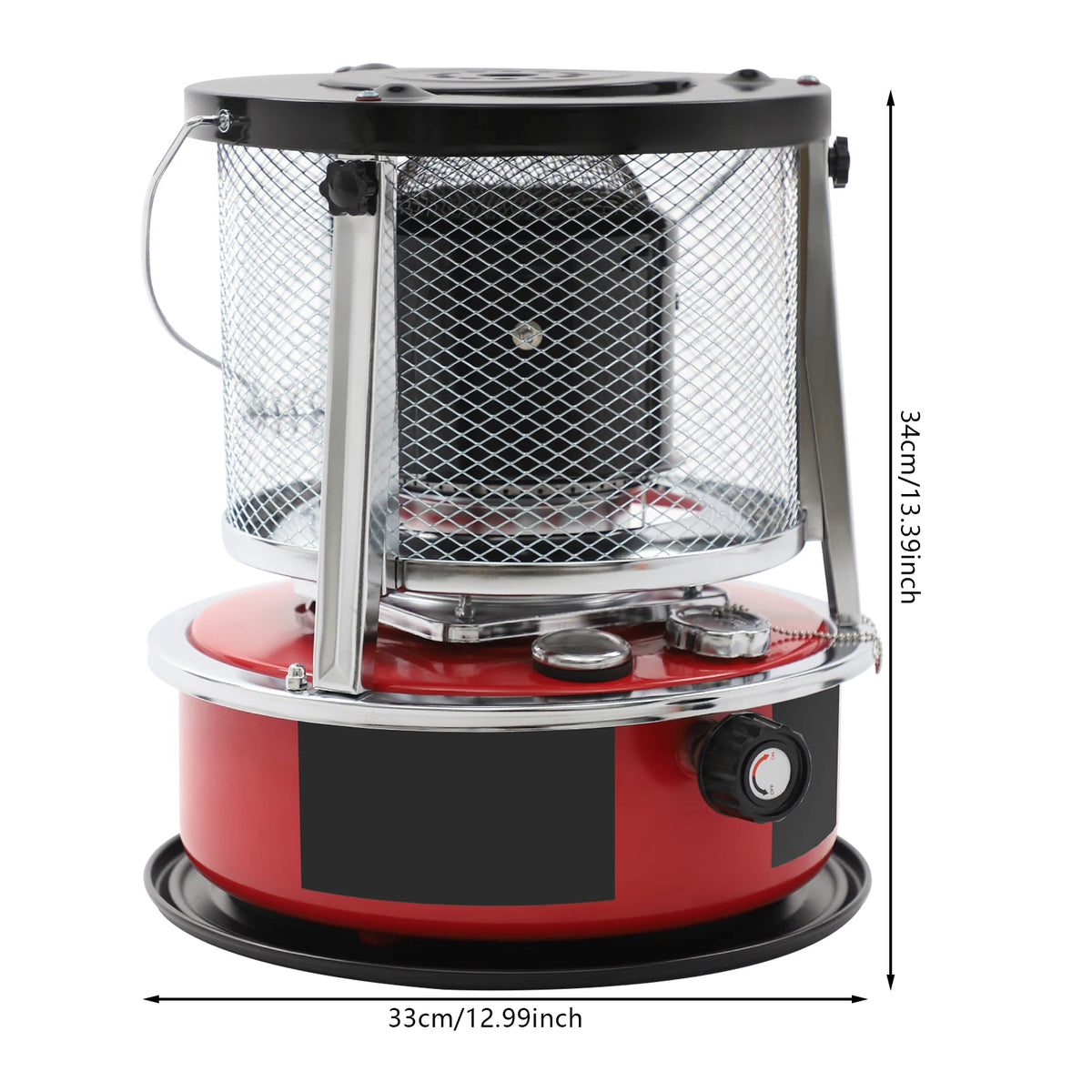 Sweetmile Height Adjustable Portable Heater Indoor Outdoor Camping