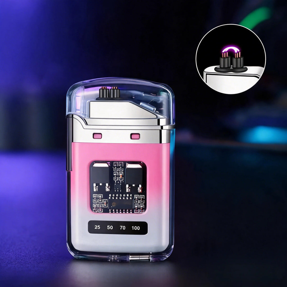 Rechargeable Windproof Waterproof Pulse Arc Lighter