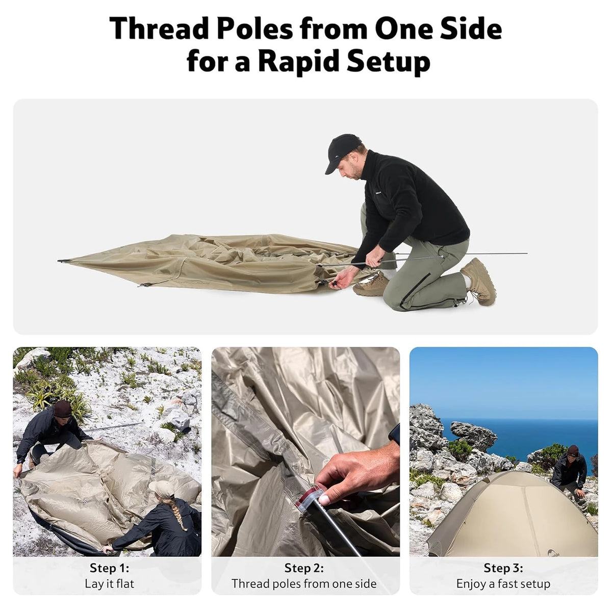 Naturehike Giling UL PRO Ultralight Waterproof Backpacking Tent