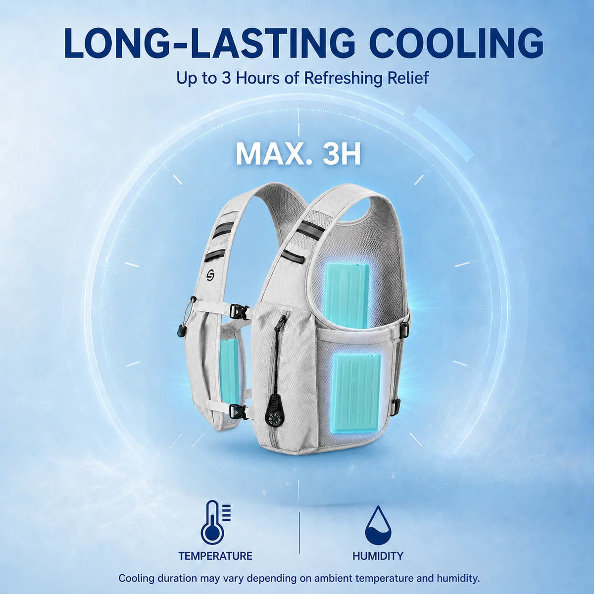 Savior Tactical Cooling Vest With Refrigeration Technology