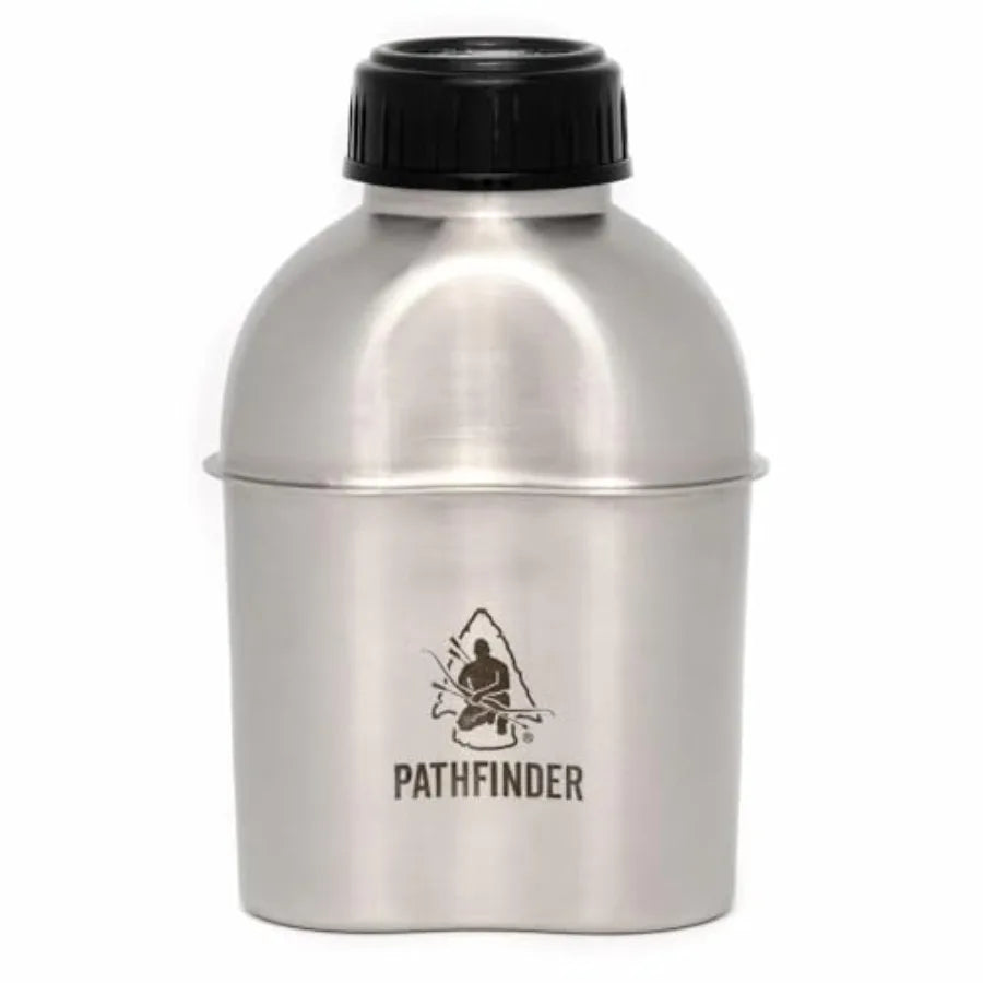 Stainless Steel Camping Canteen Mess Kit With Tableware