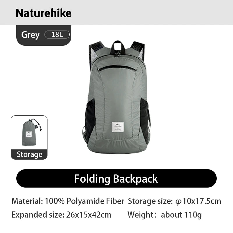 Naturehike Lightweight Foldable Waterproof Hiking Backpack