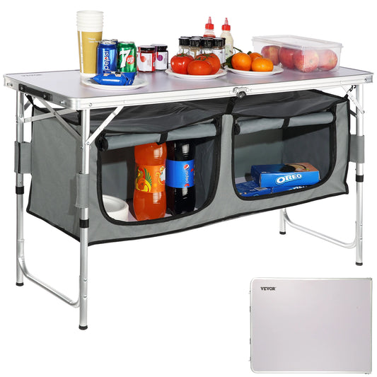 VEVOR Quick Setup Folding Camping Kitchen Table