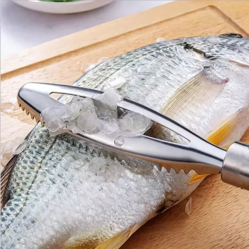 Stainless Steel Fish Scale Scraper For Kitchen Use