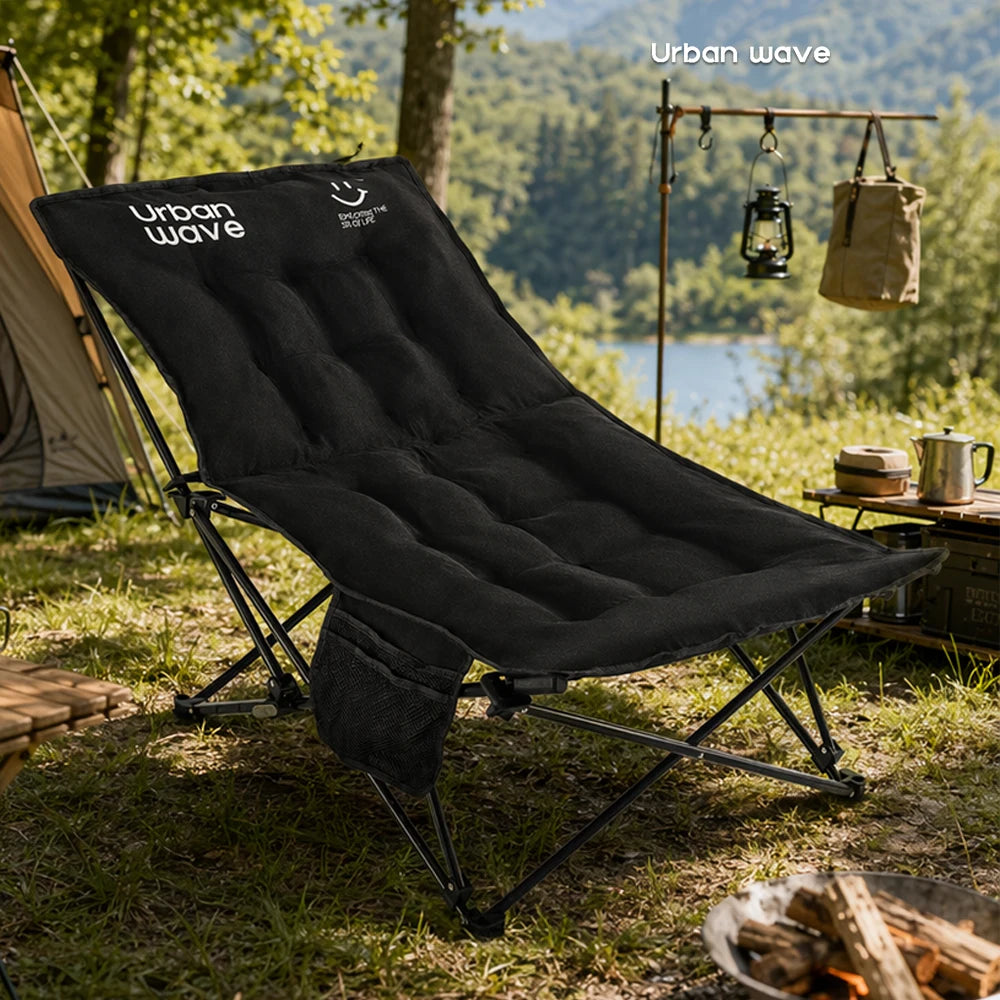 Urbanwave Portable Folding Camping Bed With Mattress