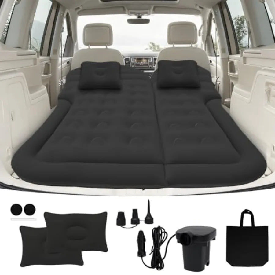 Portable Inflatable Car Air Mattress for SUV and Truck Camping