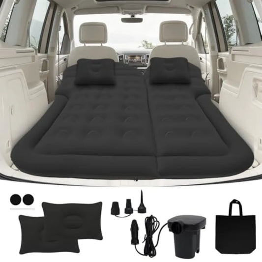 Portable Inflatable Car Air Mattress for SUV and Truck Camping