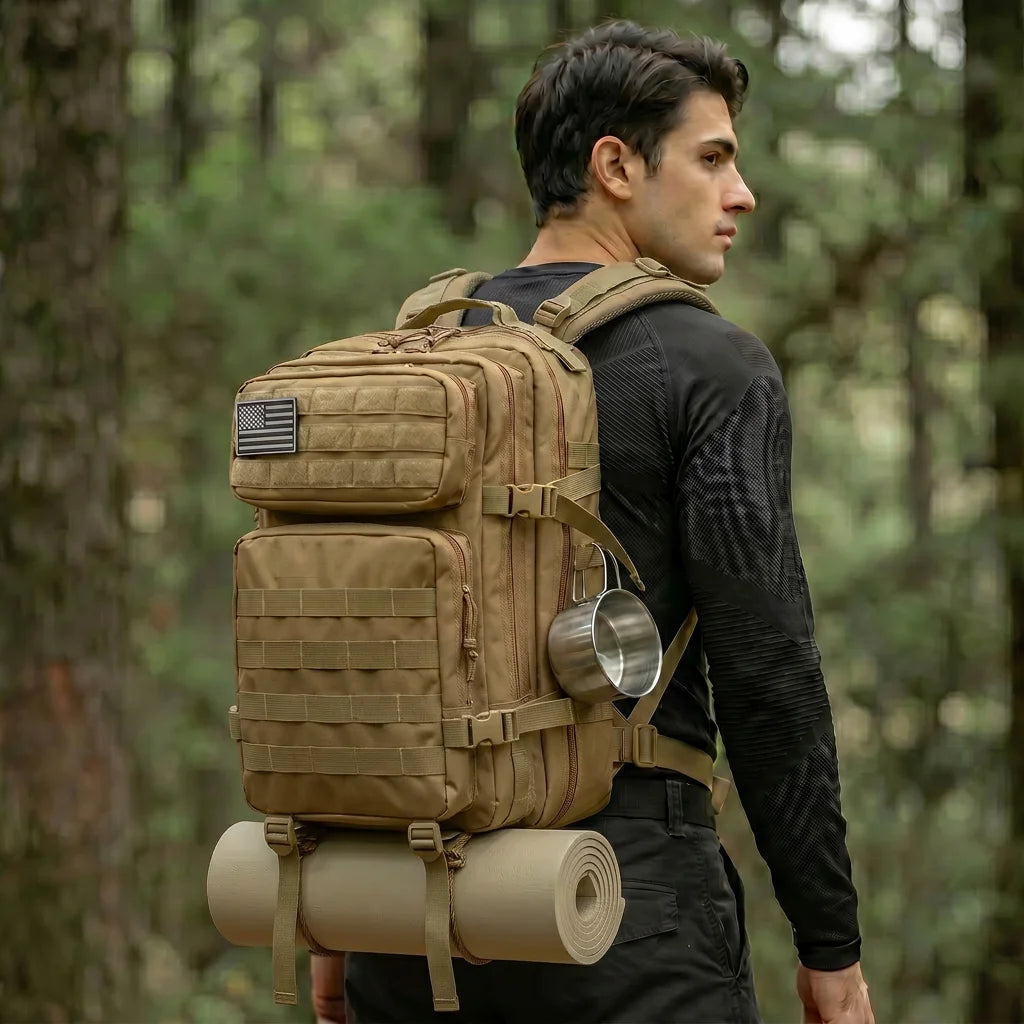 ReFire Gear Tactical Backpack With Molle Storage Pockets