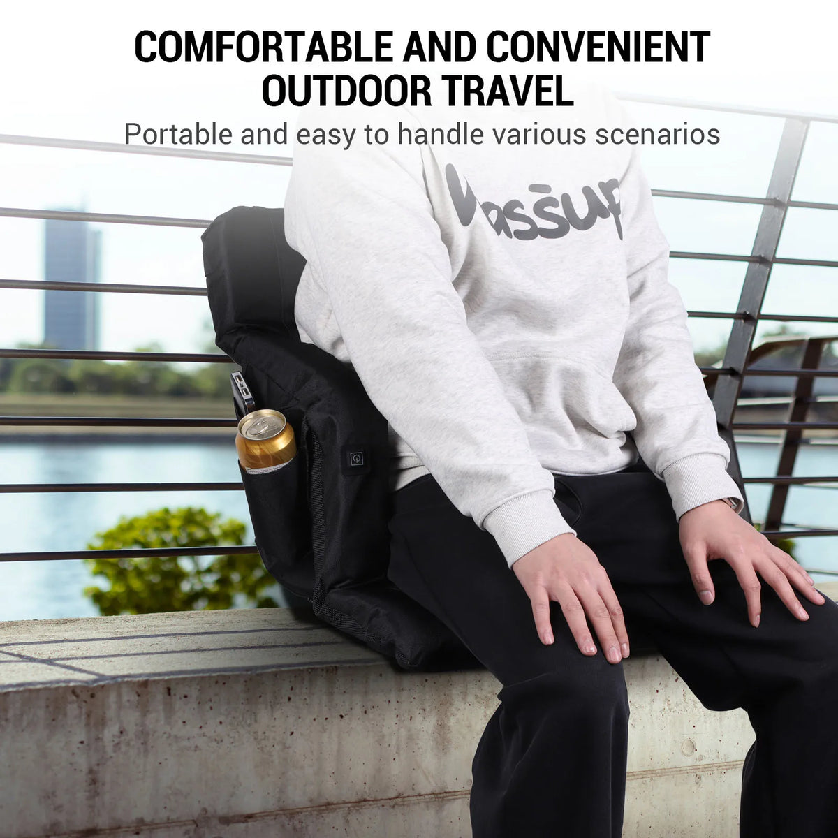 Heated Stadium Seat Mat With Three Speed Temperature Control