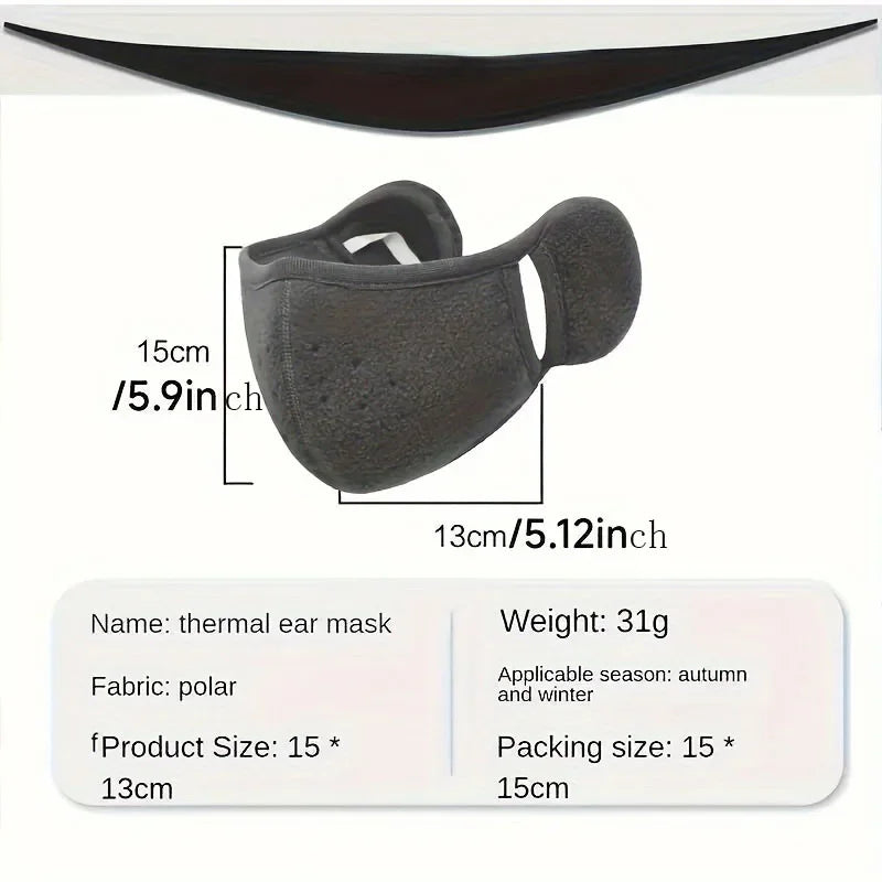 Windproof Fleece Face Mask for Motorcycle and Bicycle Riding