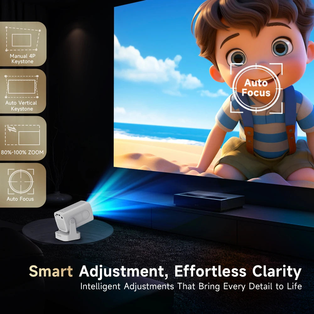 Magcubic HY310 Auto Focus 4K Supported Video Projector With Voice Assistant