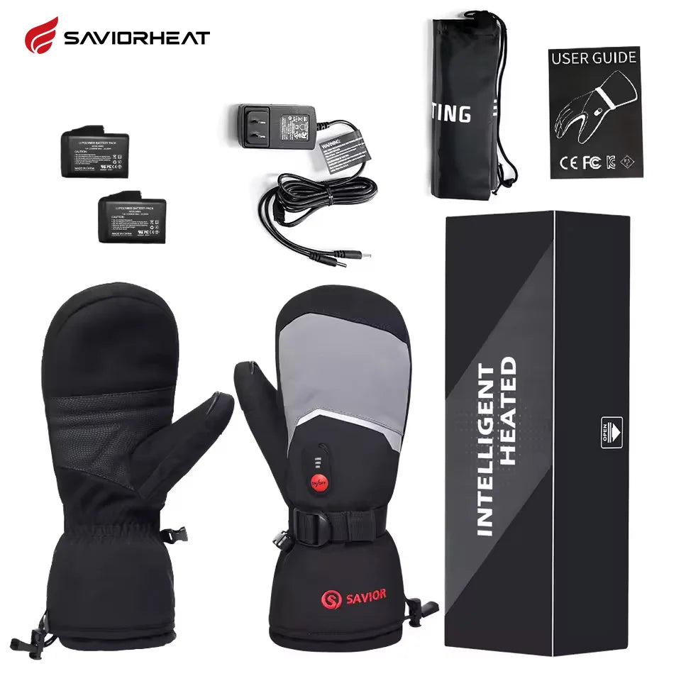 Snow Deer Electric Heated Gloves With Three Heat Levels