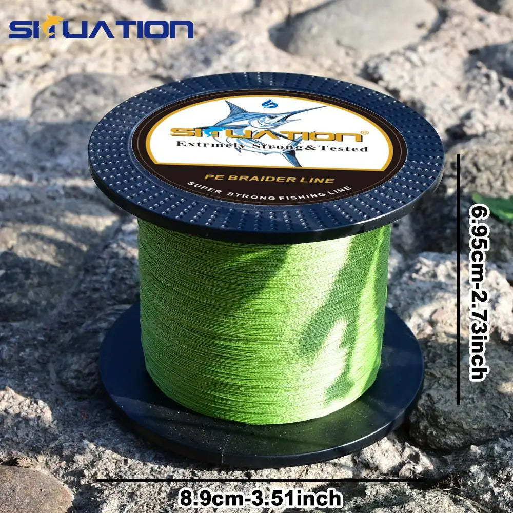 Ultra Strong Braided Fishing Line For Long Casting