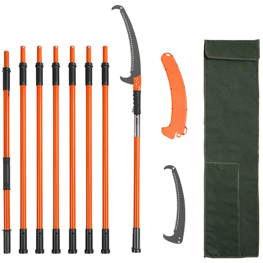 SucceBuy Extendable Manual Pole Saw for Tree Trimming