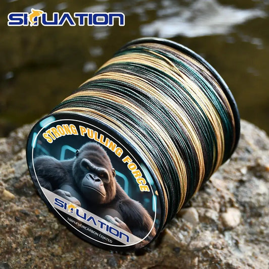 High Visibility Braided Fishing Line With Strong Tensile Strength